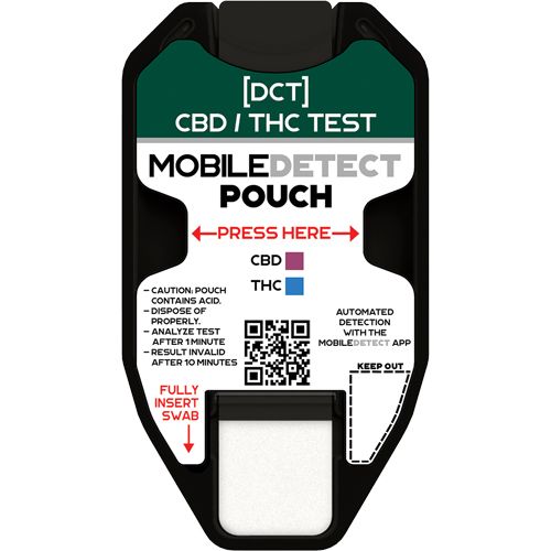 CBD / THC Surface Residue/Vape Oil (Pouch) Drug Test CBD / THC Surface Residue/Vape Oil (Pouch) Drug Test