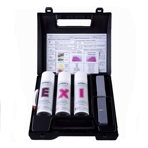 EXPRAY Aerosol-based Explosives Detection Field Test Kit for the Detec ...