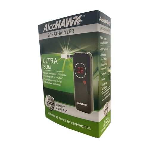 Digital Alcohol Breathalyzer – AlcoHAWK Breath Alco Tester