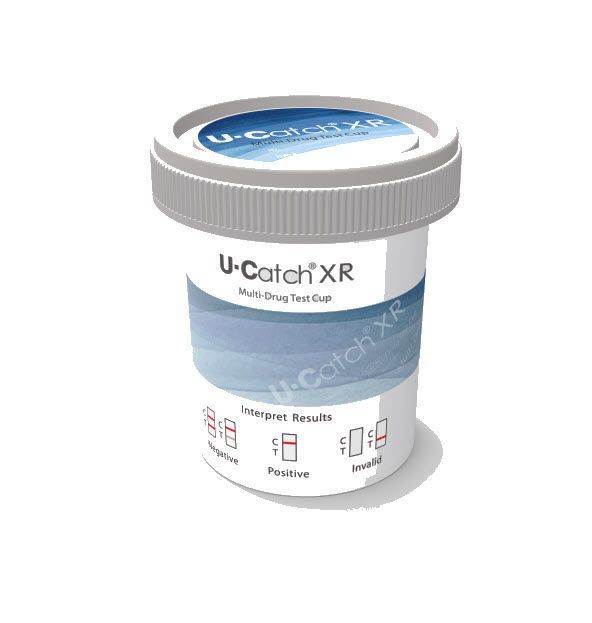 10 Panel U-Catch XR Drug Test Cup with Adulteration