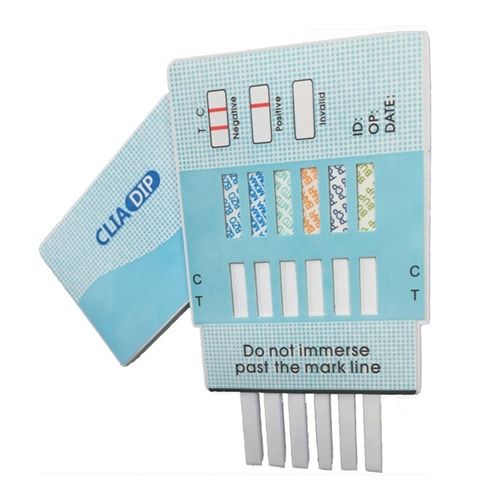 12 Panel Drug Test Dip Card (AMP, BAR, BUP, BZO, COC, MDMA, MTD, OPI, OXY, PCP, TCA, THC)