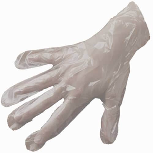 Poly Laboratory Gloves 10 Pairs Pack