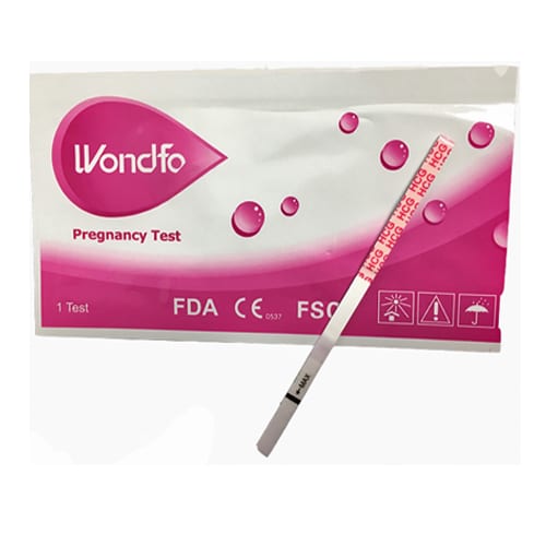 Wondfo Pregnancy Hcg Urine Dipstrip (Qty 1)