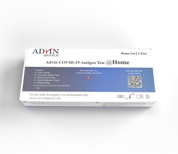 Advin COVID-19 OTC Rapid Antigen Test (10 Tests)